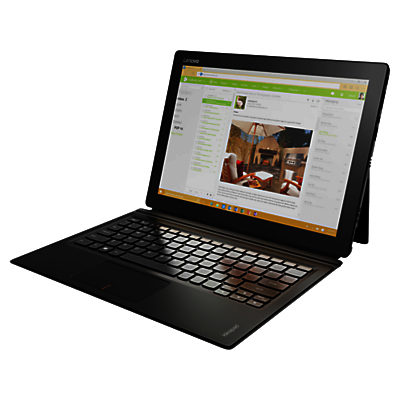 Lenovo Miix 700 Tablet with Detachable Keyboard, Intel M7, 8GB RAM, 256GB, 12 Touch Screen, Black